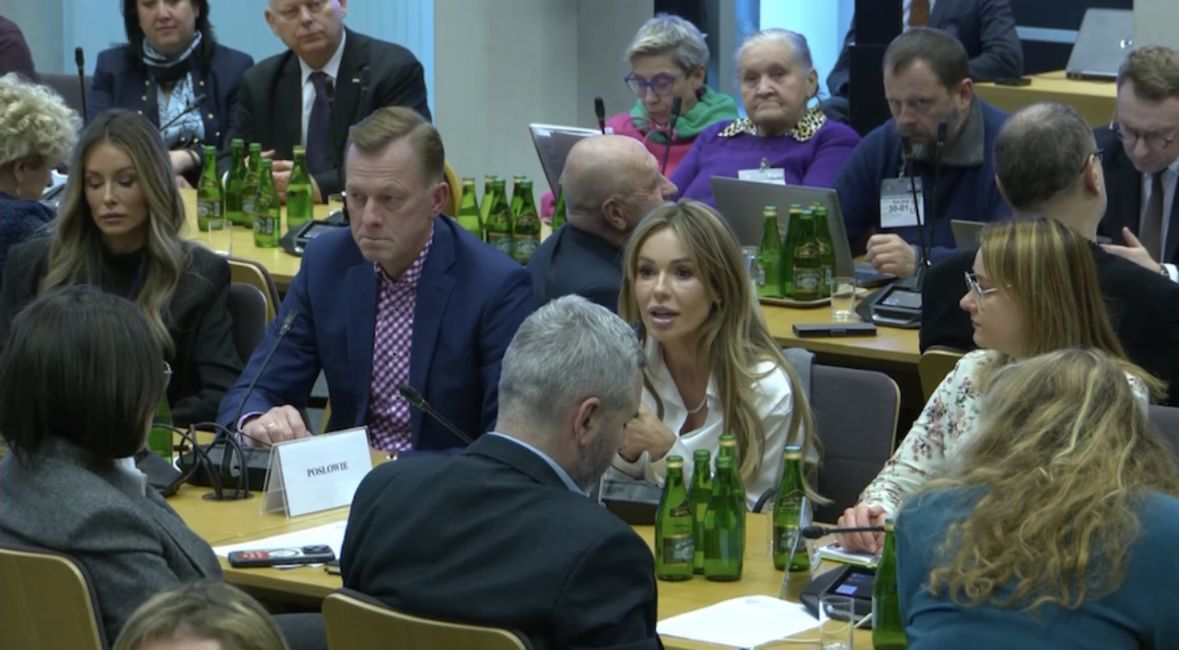 Doda i Małgorzata Rozenek-Majdan w Sejmie