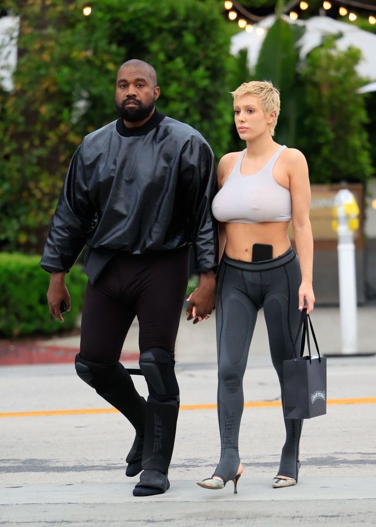 Bianca Censori i Kanye West