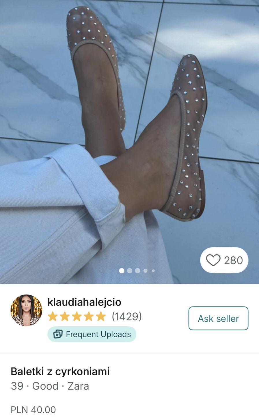 Klaudia Halejcio robi wyprzedaż szafy