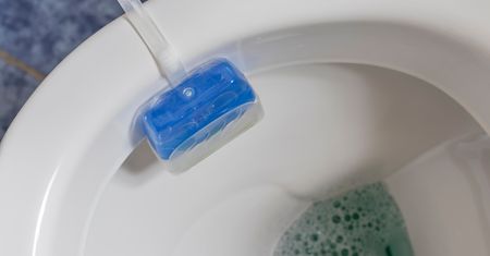 Najgorszy sposób na wieszanie kostki WC. Opłakane skutki