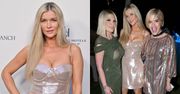 Joanna Krupa w błyszczącej mini bryluje na amerykańskich salonach w towarzystwie Tori Spelling i Selmy Blair (ZDJĘCIA)
