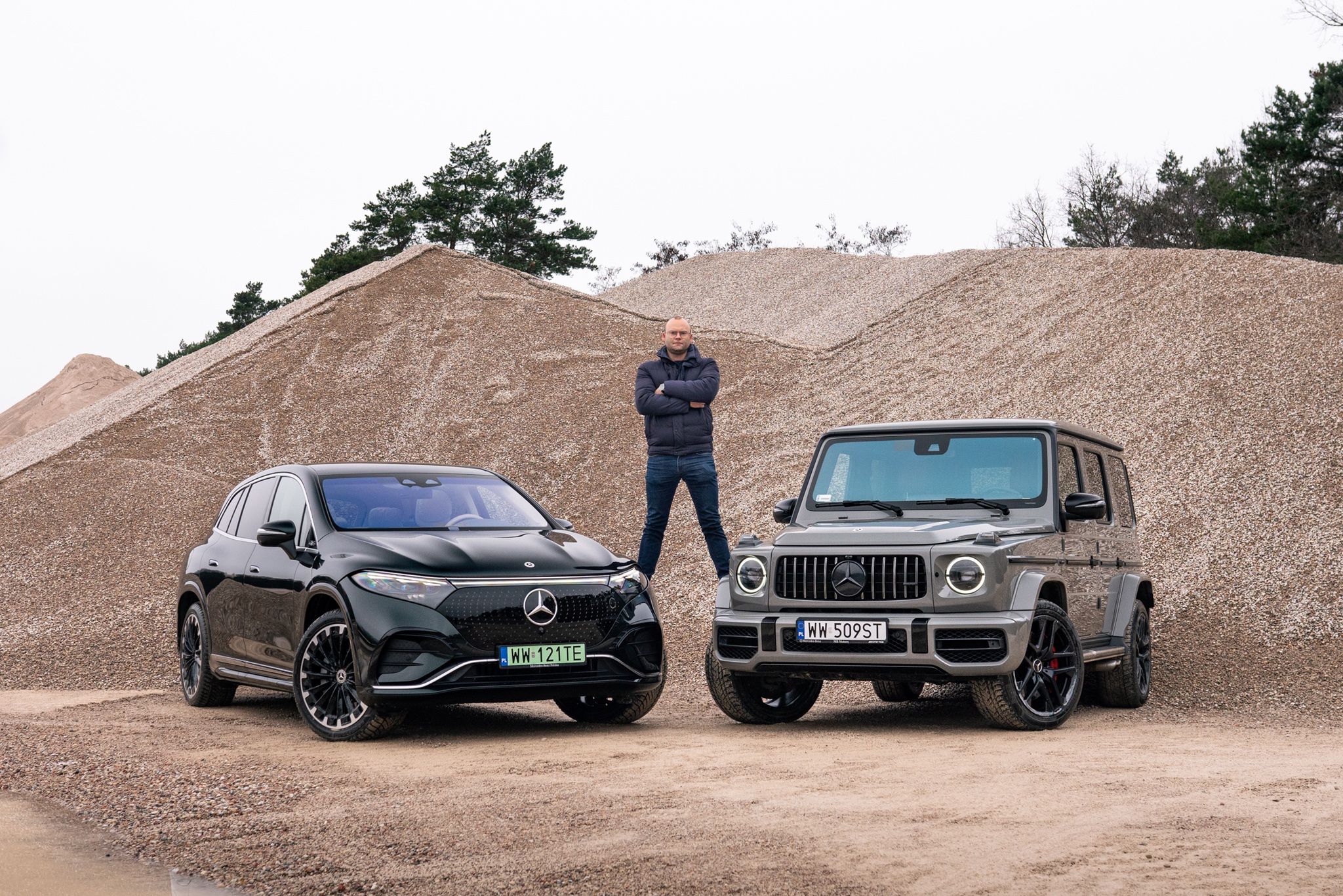 Mercedesy EQS SUV i G63 AMG