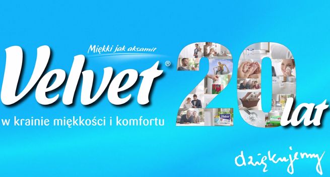 „20 lat w krainie miękkości i komfortu” w jubileuszowej kampanii marki Velvet (wideo)