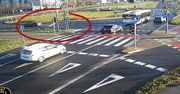Legnica: Wjechał na rondo pod prąd. Policja zapobiegła tragedii