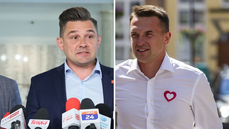 Marcin Gołaszewski i Adam Szłapka