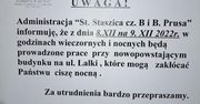Ta kartka wisiała na klatce. Mieszkańcy nie zamierzają siedzieć cicho