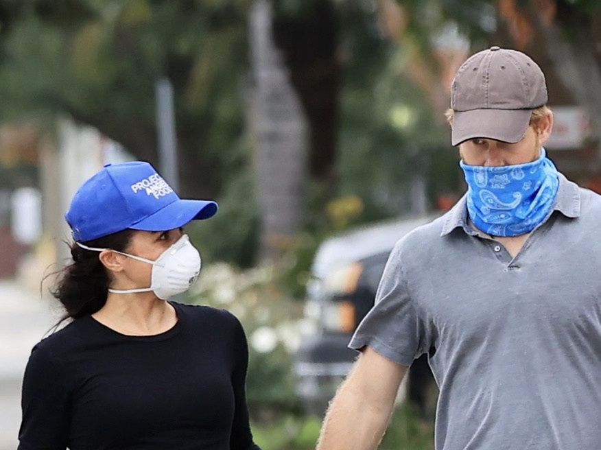 Meghan Markle i książę Harry w Los Angeles