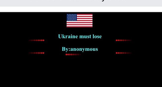 Money.pl zhakowane, na stronie głównej komunikat antyukraiński