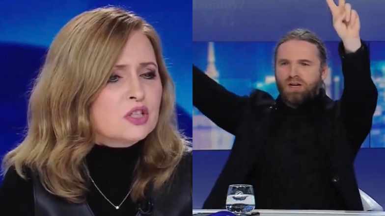 Spięcie w Polsat News