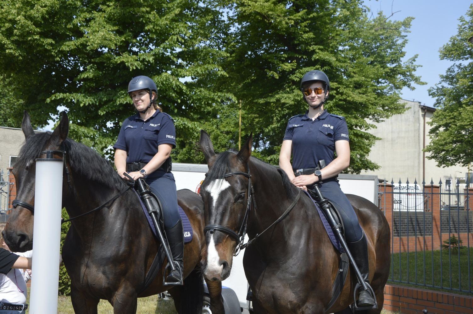Festyn z okazji Dnia Dziecka na terenie Komendy Powiatowej Policji w Stargardzie.