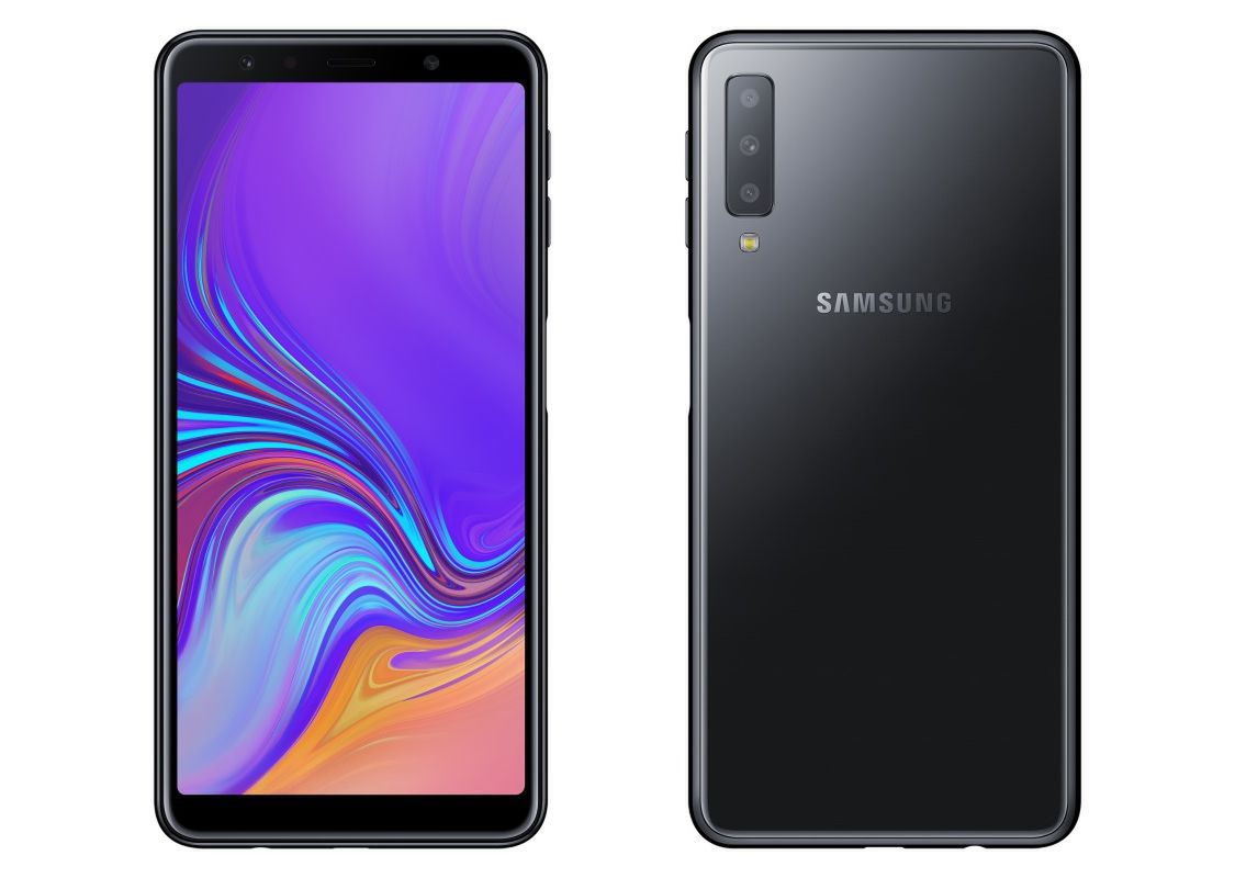 Samsung Galaxy A7 (2018) oficjalnie. Oto pierwszy smartfon giganta z potrójnym aparatem 3