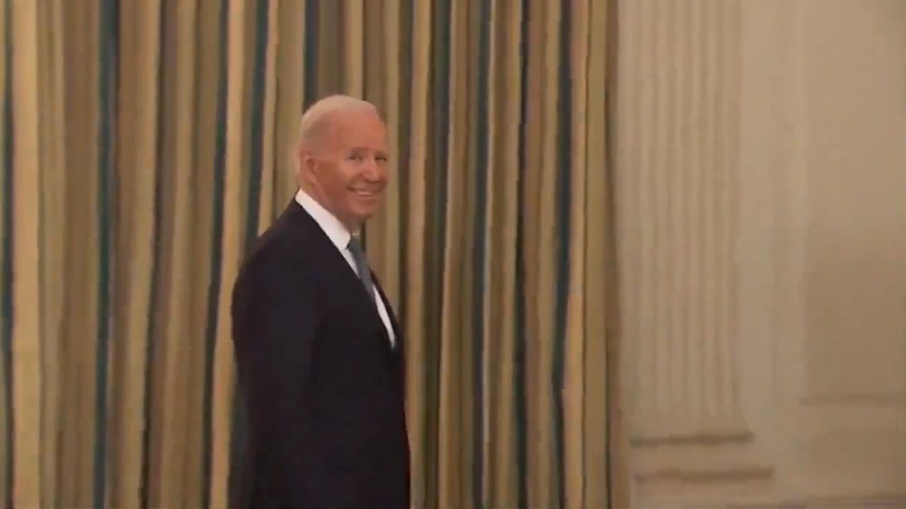 Joe Biden did not answer the journalist's question