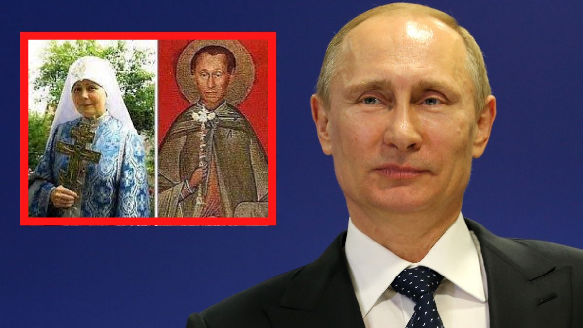 Sekta modli się do Putina 