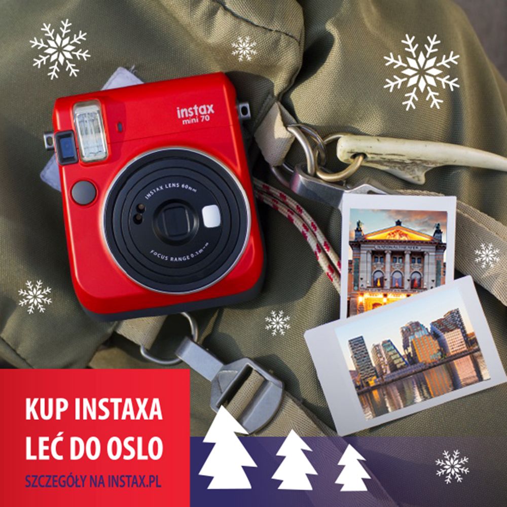 Kup Instaxa, leć do Oslo – ruszył świąteczny konkurs Fujifilm