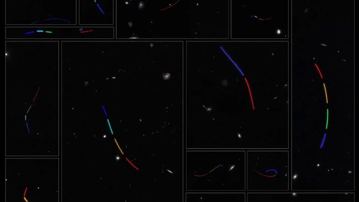 16 różnych danych z Kosmicznego Teleskopu Hubble'a NASA/ESA