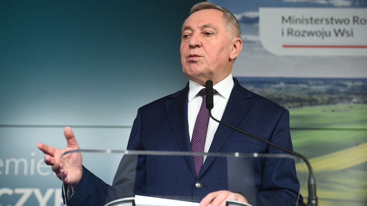 Wicepremier, minister rolnictwa i rozwoju wsi Henryk Kowalczyk