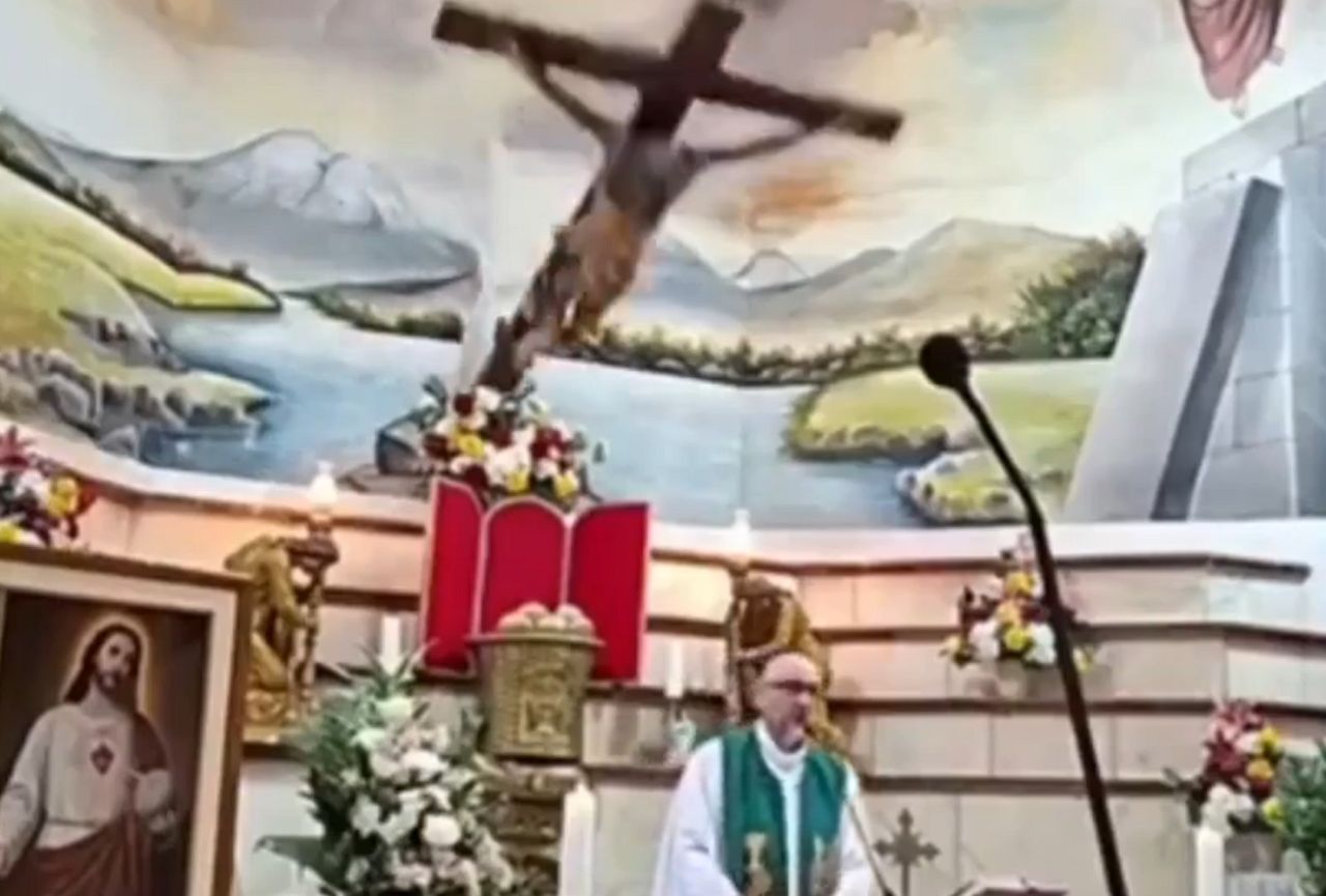 Tragiczna śmierć księdza. Ostatnie kazanie. Zabił go krzyż