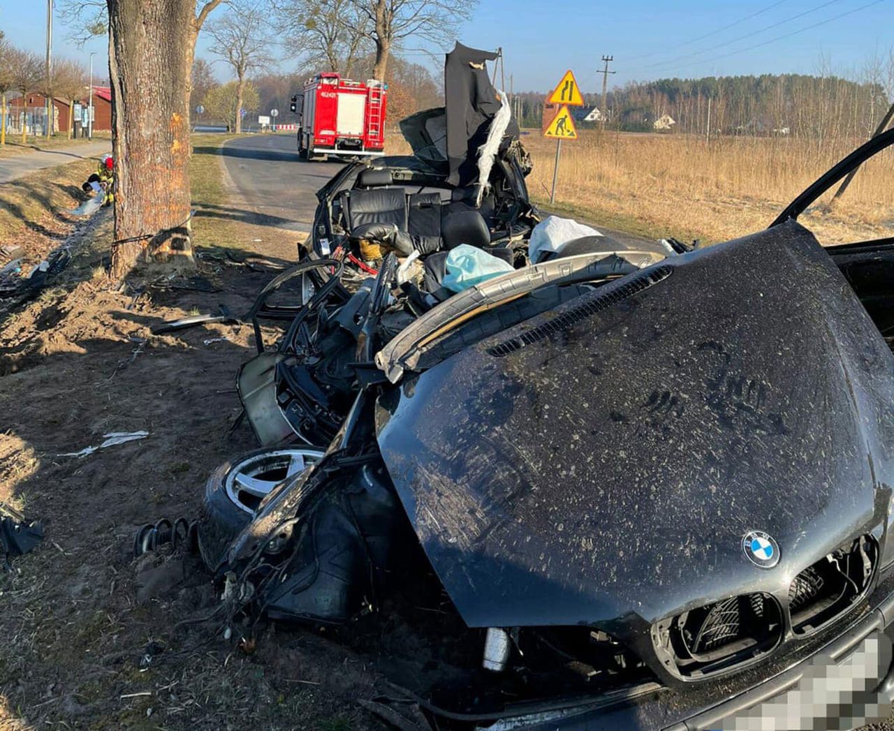 Tragedia pod Trzcianką. Nie żyje trzech 22-latków