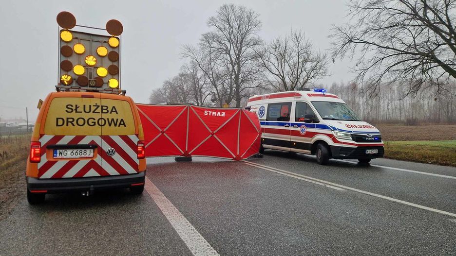 W wypadku, do jakiego doszło w środę nad ranem koło miejscowości