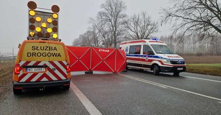 Tragedia na drodze. Bus zderzył się z tirem
