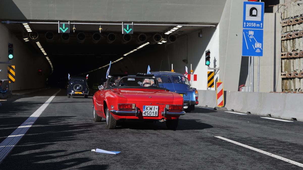 Na zdjęciu otwarcie tunelu w 2022 r.