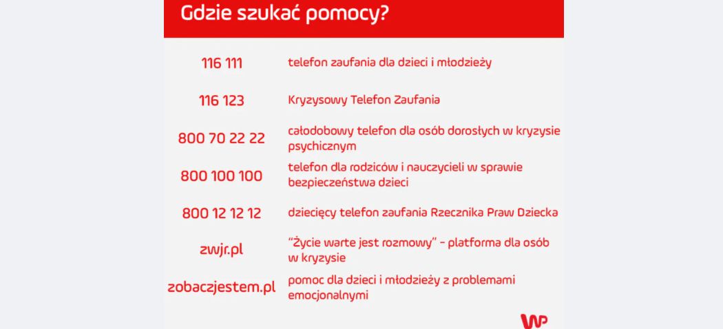 Gdzie szukać pomocy?