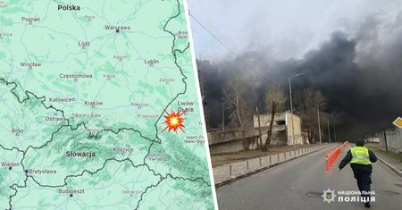 Rosyjska rakieta leciała w stronę Polski. Wybuch tuż przy granicy