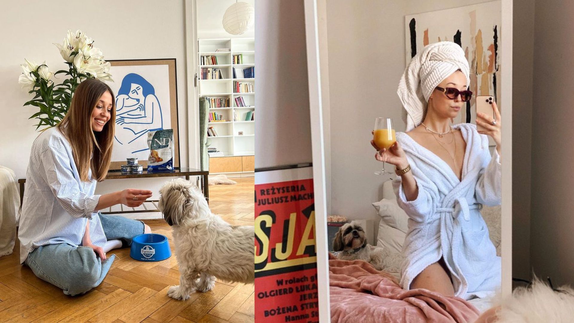 Jak mieszka Izabella Krzan?