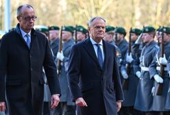 "To jest historyczna zmiana". Tusk po spotkaniu z Merzem