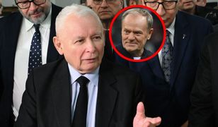 Tusk życzy zdrowia Kaczyńskiemu. Zebrani odpowiedzieli śmiechem