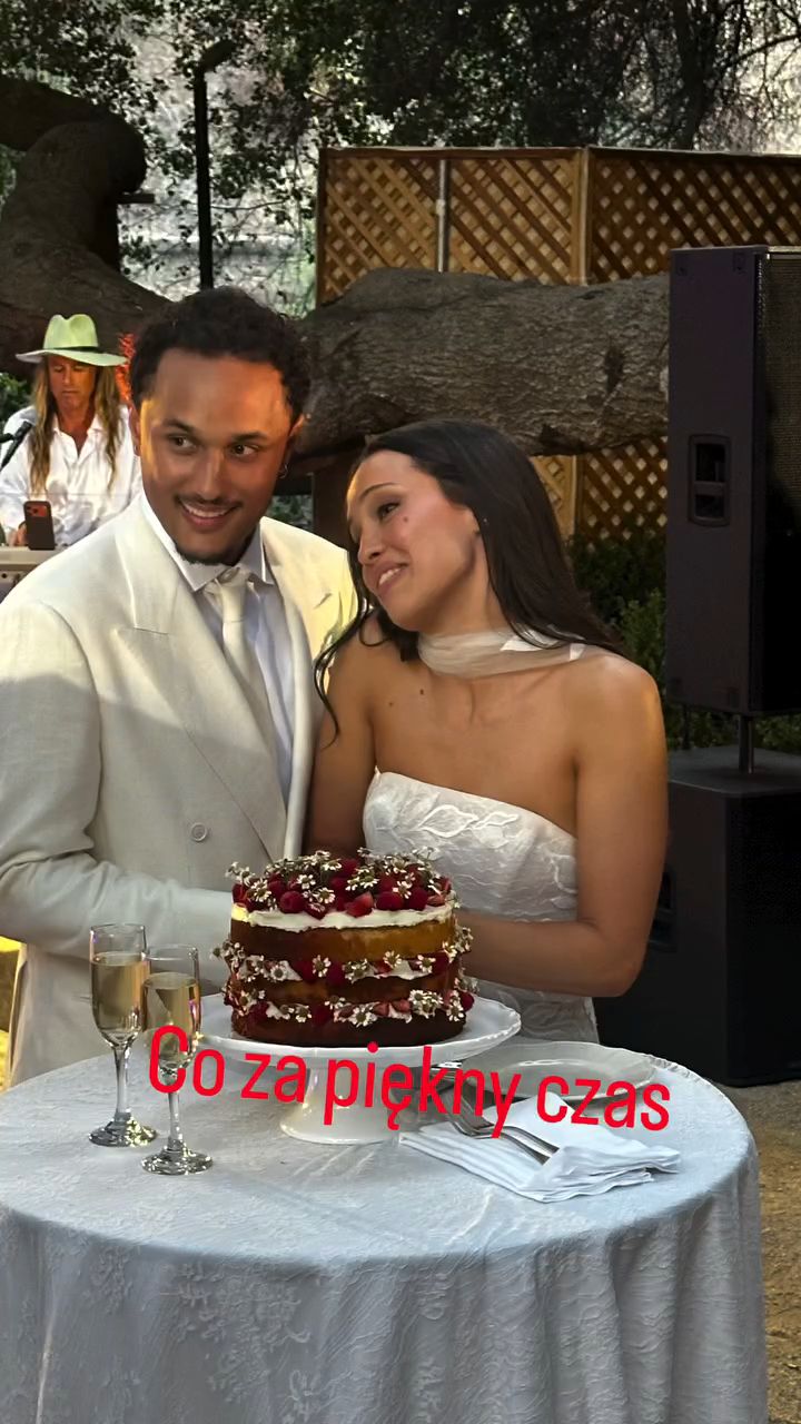 Julia Scorupco z mężem