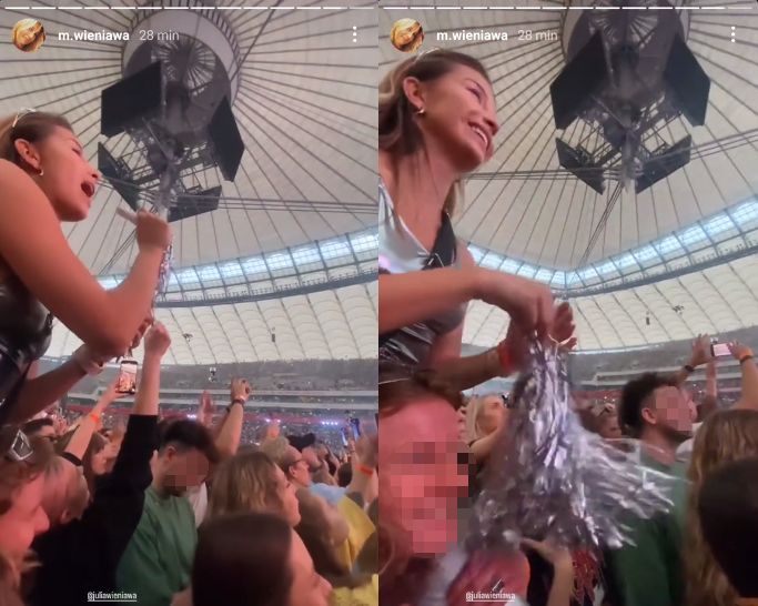 Julia Wieniawa na koncercie Beyonce