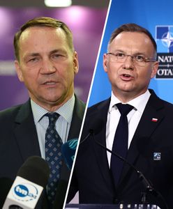 "Nie zamieniliśmy słowa". Sikorski reaguje na wywiad prezydenta