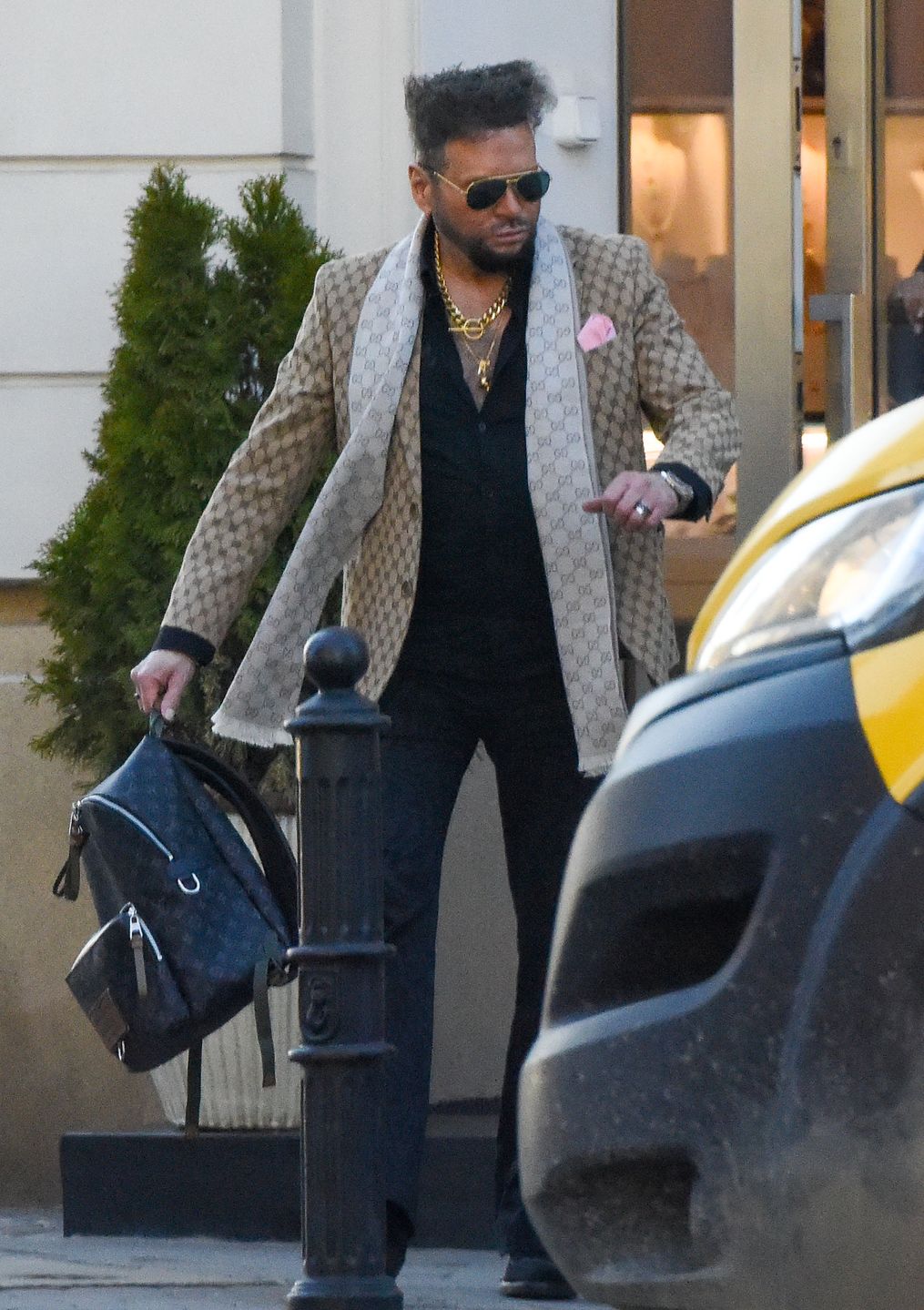 Krzysztof Rutkowski "przyłapany" na mieście