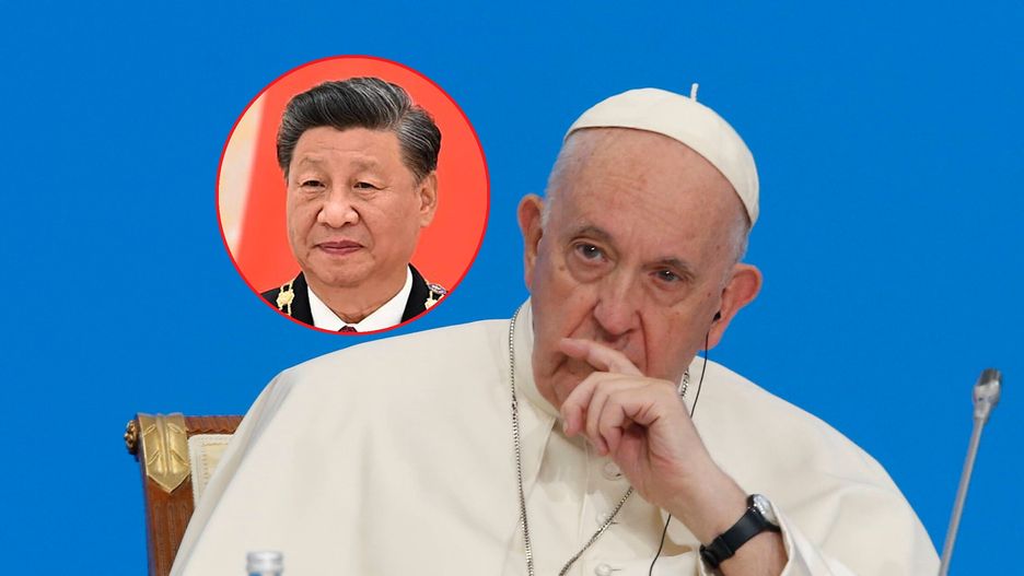 Xi Jingping i papież Franciszek