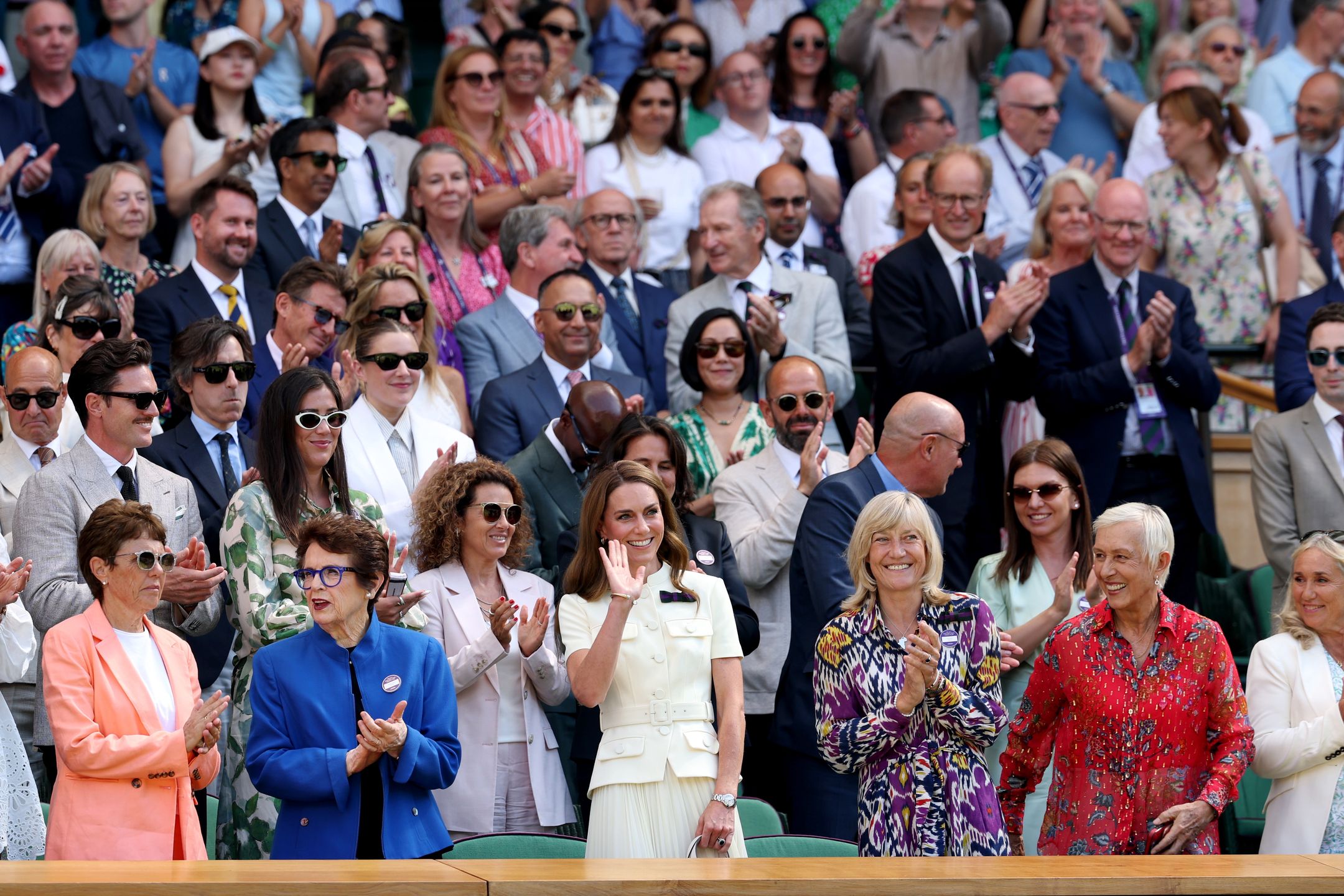Kate na Wimbledonie