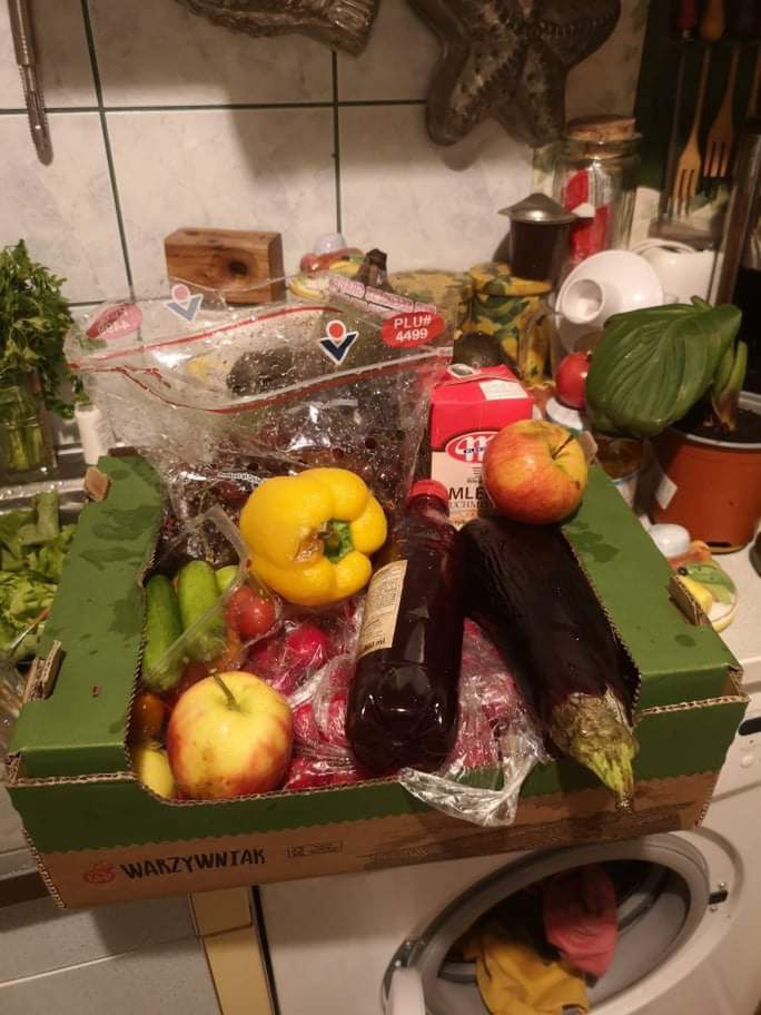 Jedzenie pochodzące ze skipów 
