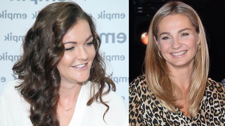 Agnieszka Radwańska i Małgorzata Socha