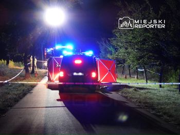 Lasopol: Mężczyzna płonął na środku drogi. Zmarł na miejscu