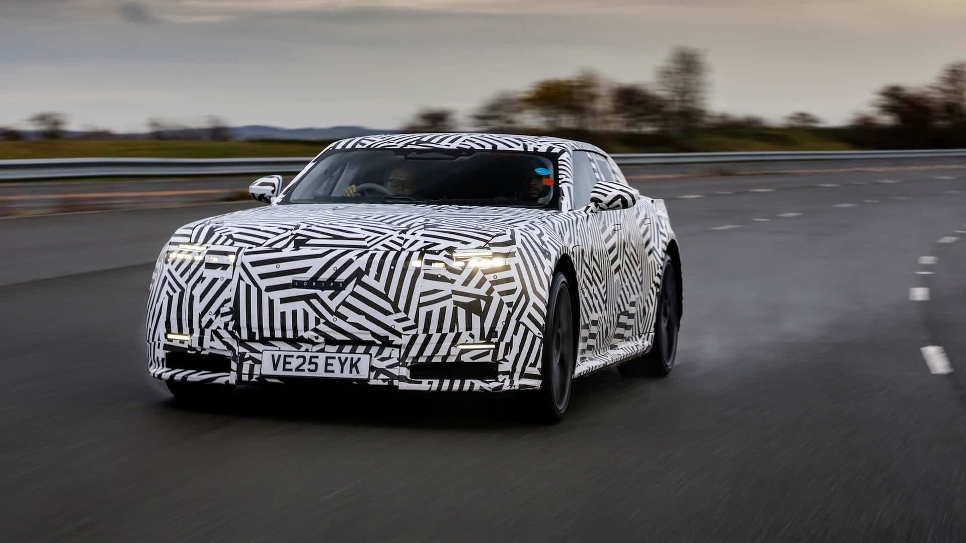 Nowy Jaguar podczas zimowych testów