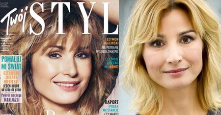 Brodzik: "Blond fryzura maskuje siwe włosy"