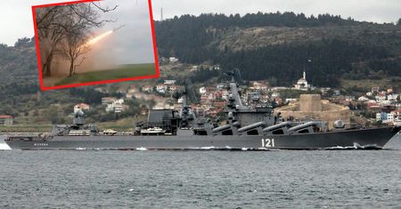 Rok temu Ukraińcy zniszczyli "Moskwę". Opublikowano nagranie