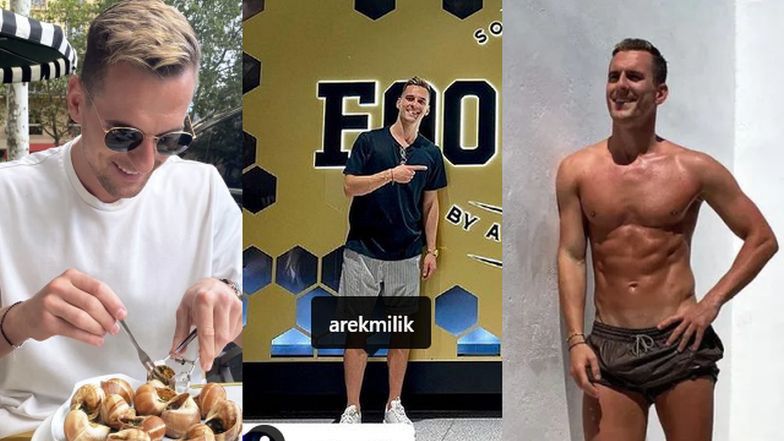 Arkadiusz Milik i jego bar sportowy