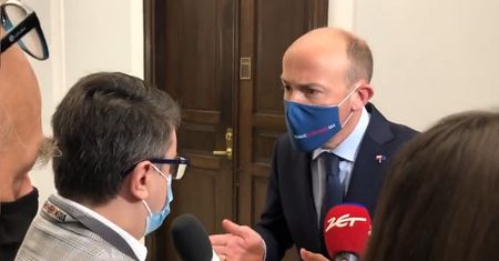 Budka nie wytrzymał. Przy wszystkich powiedział to do dziennikarza TVP