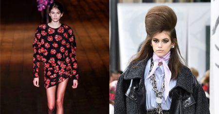 Obiecująca Kaia Gerber na tygodniu mody w Paryżu