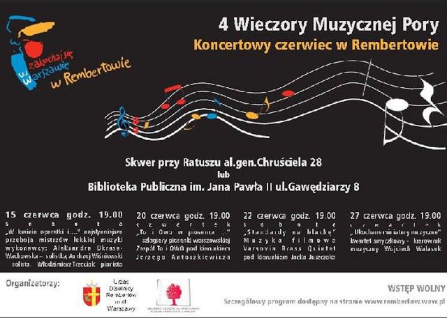 Cztery wieczory muzycznej pory w Rembertowie