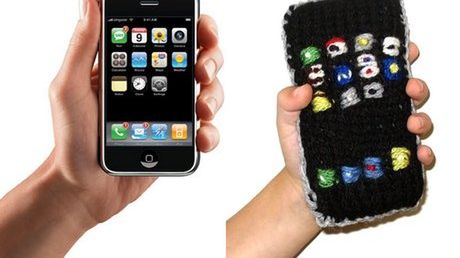 Wełniany iPhone 1