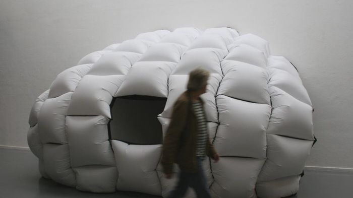 Igloo - tym razem z poduszek powietrznych 1