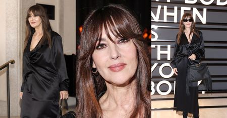 Monica Bellucci zachwyca młodzieńczą aparycją w Mediolanie. Czas się dla niej zatrzymał? (ZDJĘCIA)
