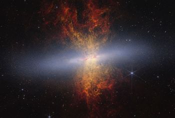 Astronomowie w szoku. Webb odkrywa miliony gwiazd w galaktyce Cygaro